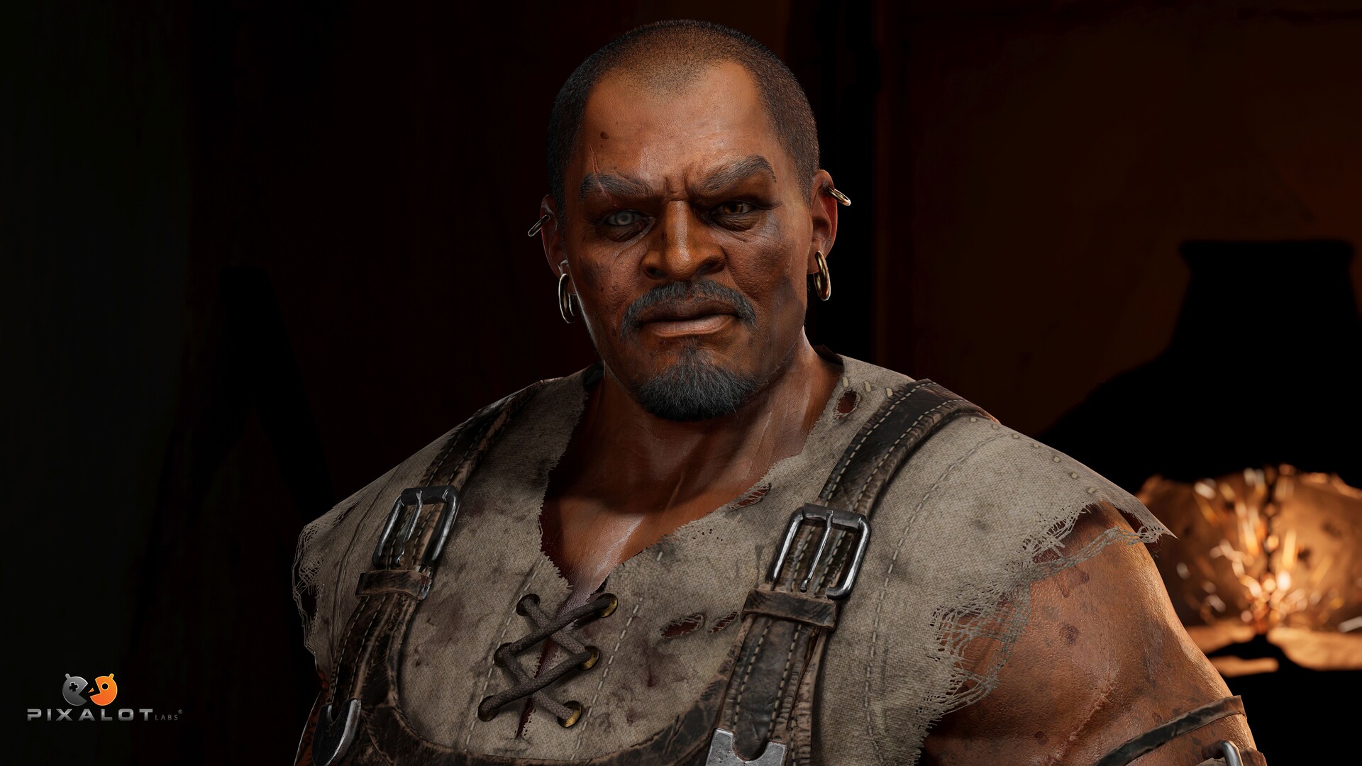 Blacksmith — 3D character render